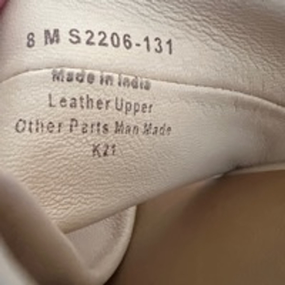 New Softwalk Beige Leather Espadrille Wedge Sandals Size 8 - Picture 6 of 6